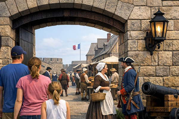 Fortress of Louisbourg entrance