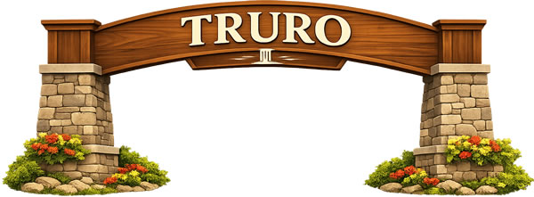 Welcome sign for Truro, Nova Scotia