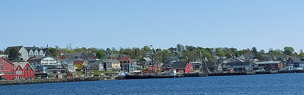 Lunenburg Harbour from ABCO Marine, Lunenburg, Nova Scotia