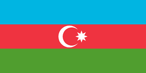 Azerbaijan Flag