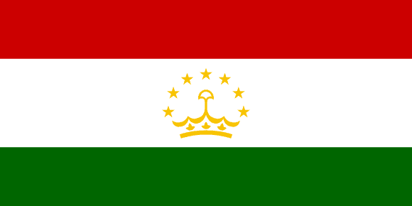 Tajikistan Flag