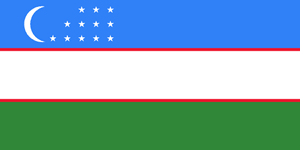 Uzbekistan Flag